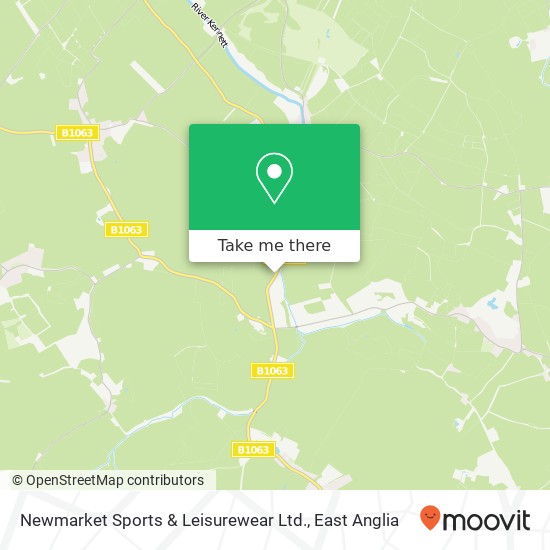 Newmarket Sports & Leisurewear Ltd. map