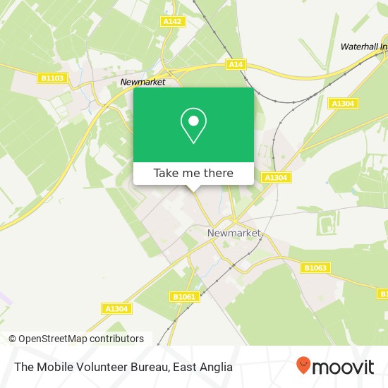 The Mobile Volunteer Bureau map