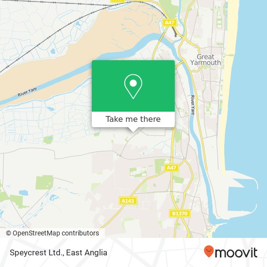 Speycrest Ltd. map