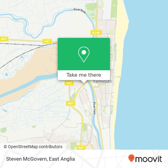 Steven McGovern map