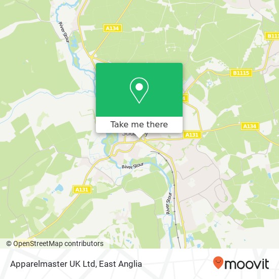 Apparelmaster UK Ltd map