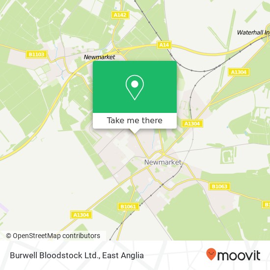 Burwell Bloodstock Ltd. map