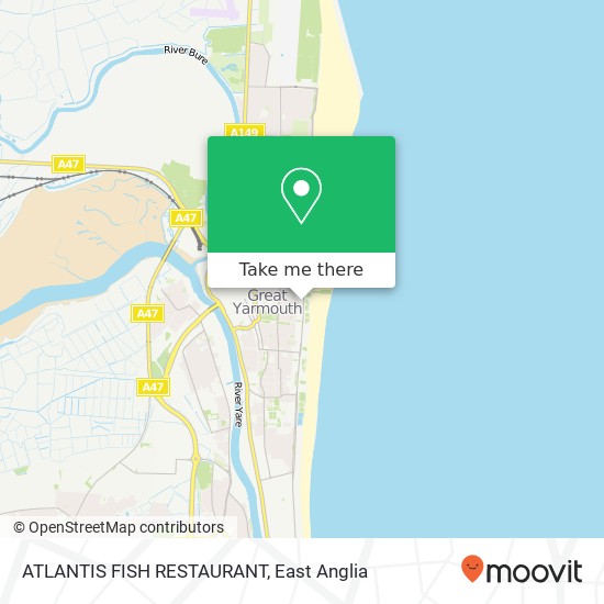 ATLANTIS FISH RESTAURANT map