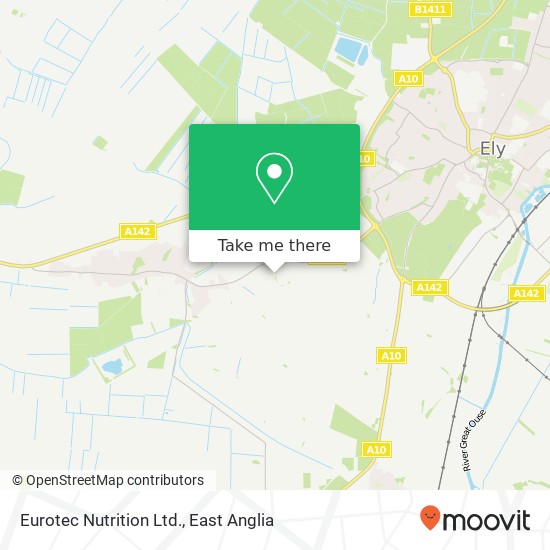 Eurotec Nutrition Ltd. map