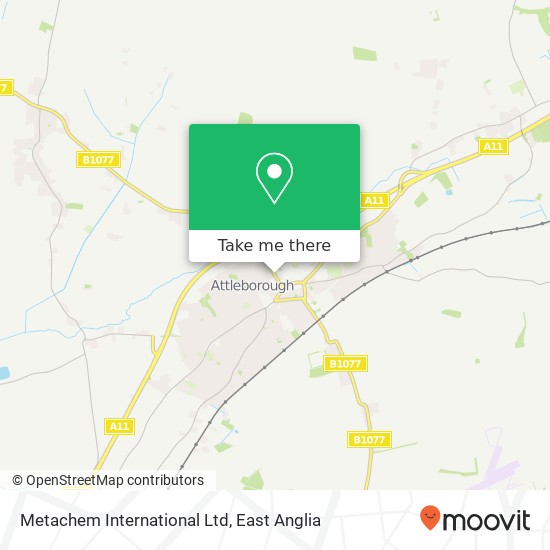 Metachem International Ltd map