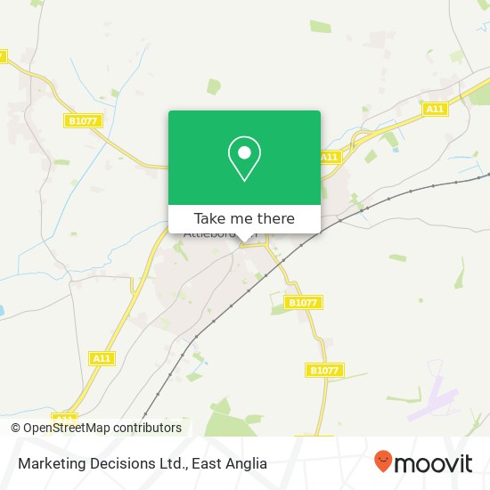 Marketing Decisions Ltd. map