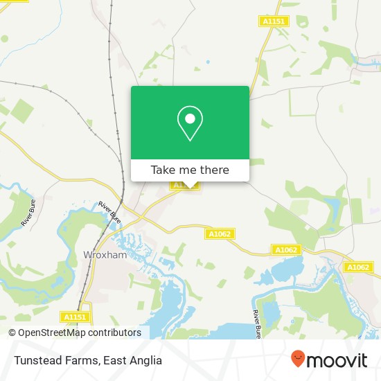 Tunstead Farms map