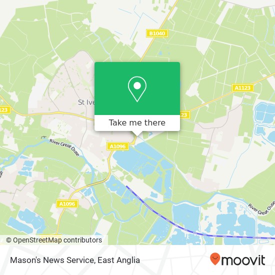 Mason's News Service map