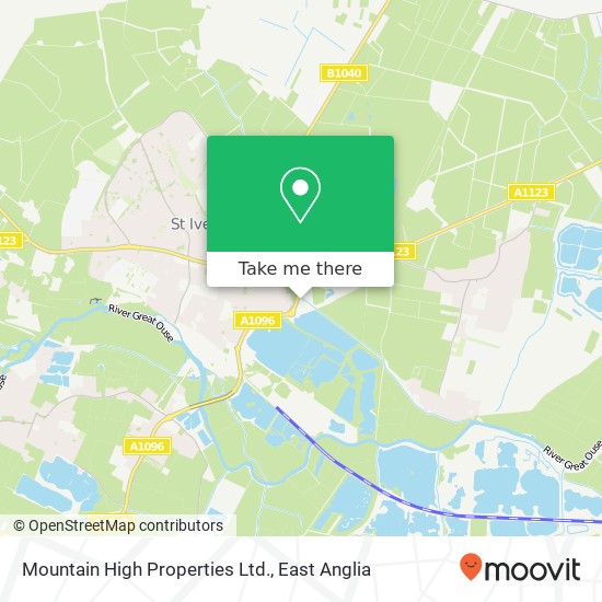 Mountain High Properties Ltd. map