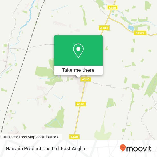 Gauvain Productions Ltd map