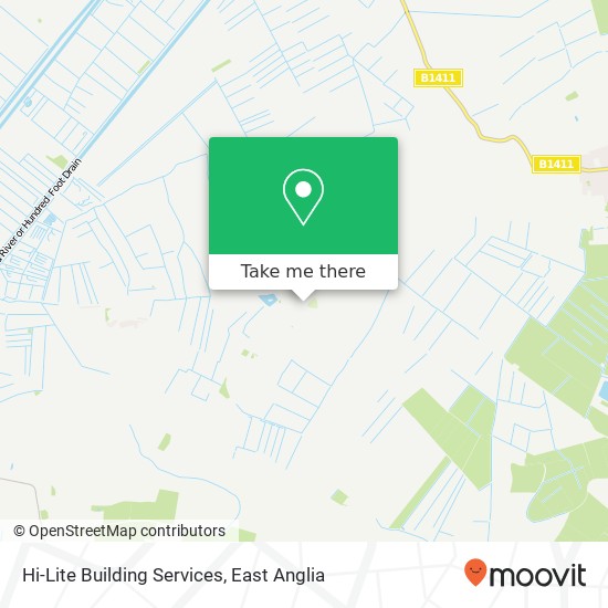 Hi-Lite Building Services map