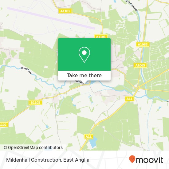 Mildenhall Construction map