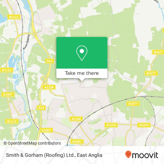 Smith & Gorham (Roofing) Ltd. map