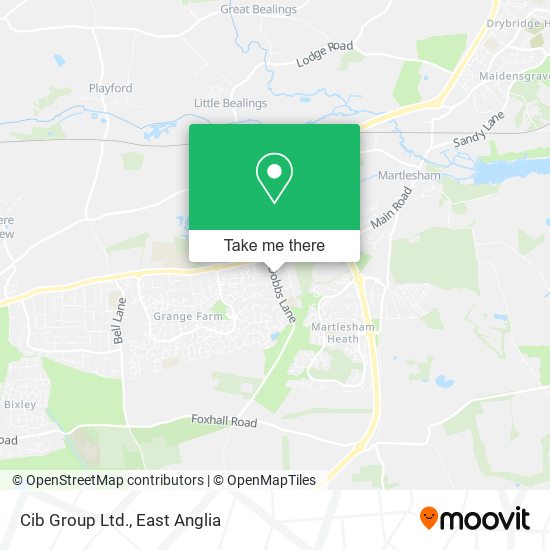 Cib Group Ltd. map