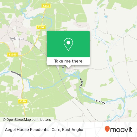 Aegel House Residential Care map