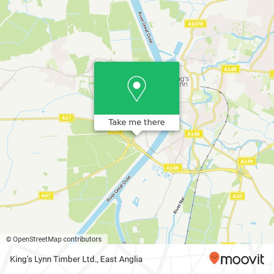 King's Lynn Timber Ltd. map