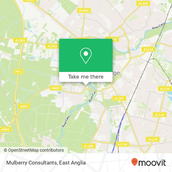 Mulberry Consultants map