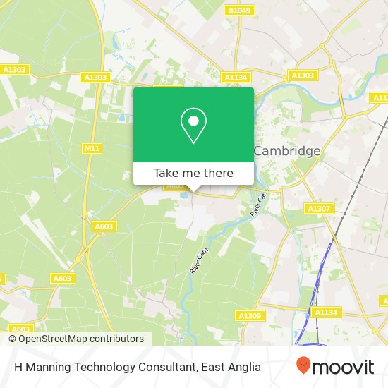 H Manning Technology Consultant map