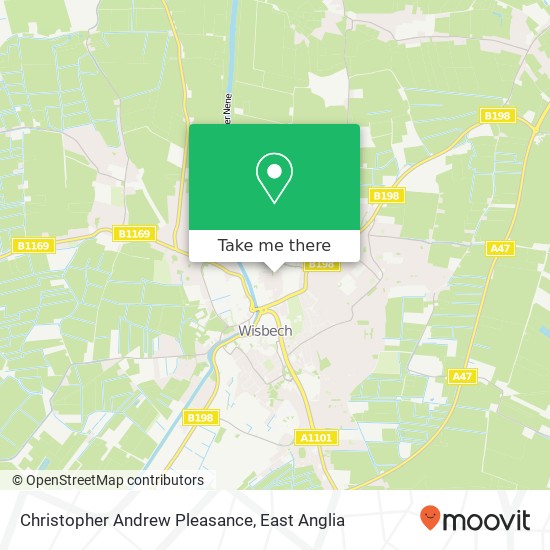 Christopher Andrew Pleasance map