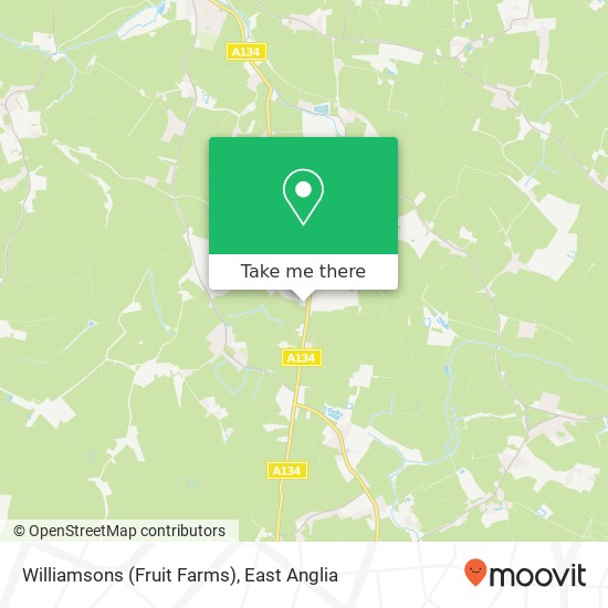 Williamsons (Fruit Farms) map
