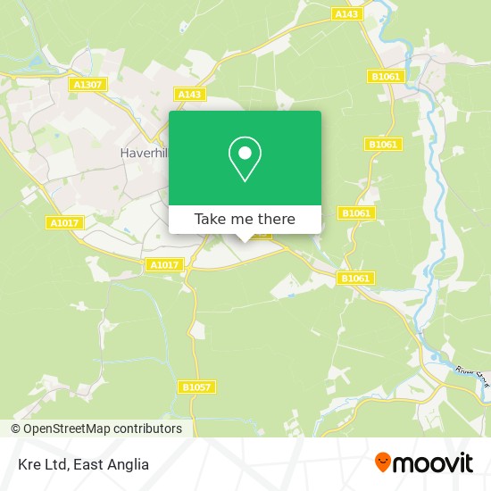 Kre Ltd map