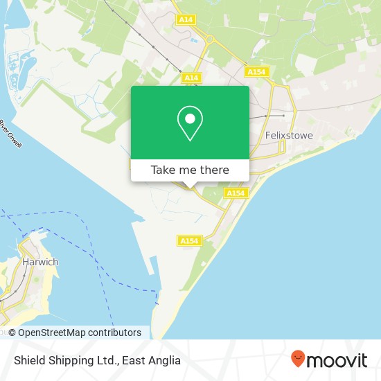 Shield Shipping Ltd. map