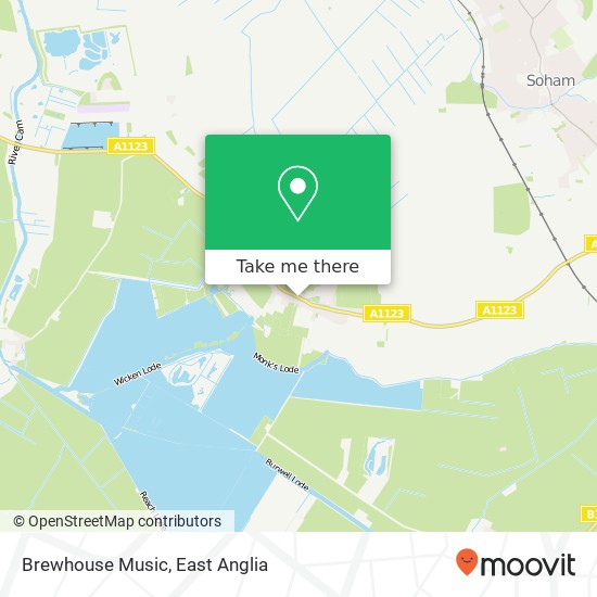 Brewhouse Music map