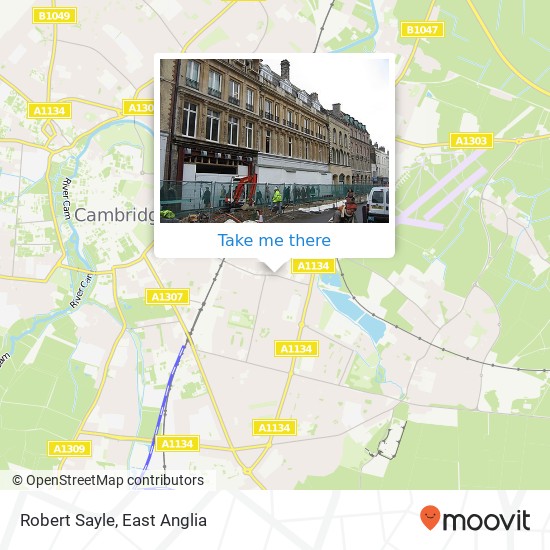 Robert Sayle map