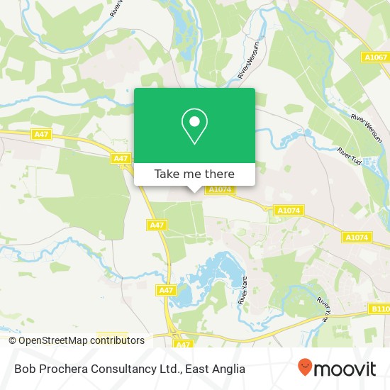 Bob Prochera Consultancy Ltd. map