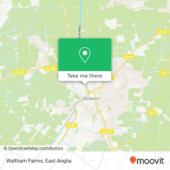 Waltham Farms map