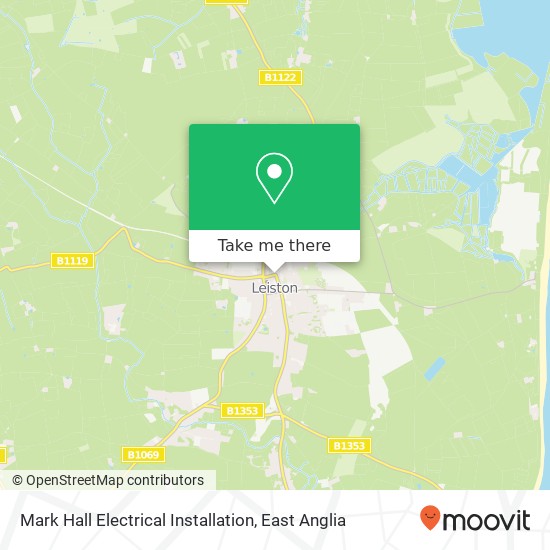 Mark Hall Electrical Installation map