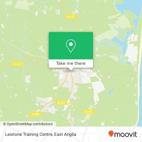 Leistone Training Centre map