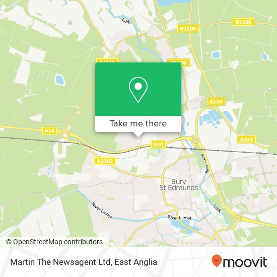 Martin The Newsagent Ltd map