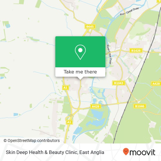 Skin Deep Health & Beauty Clinic map