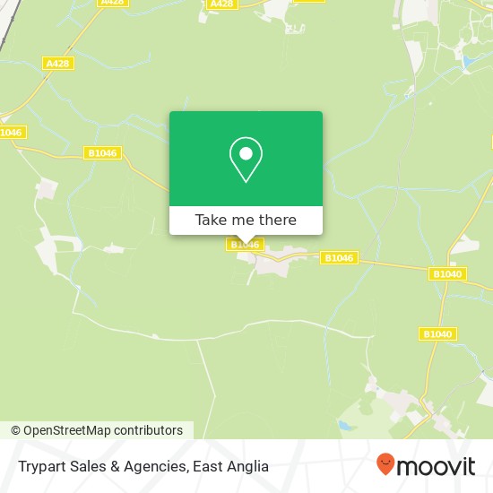 Trypart Sales & Agencies map