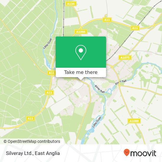 Silveray Ltd. map