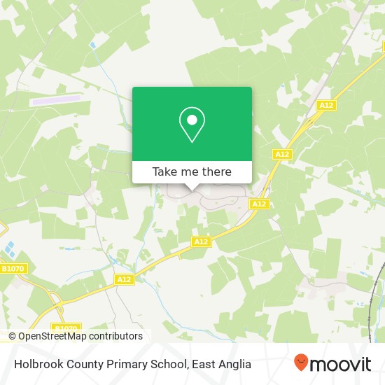 Holbrook County Primary School map