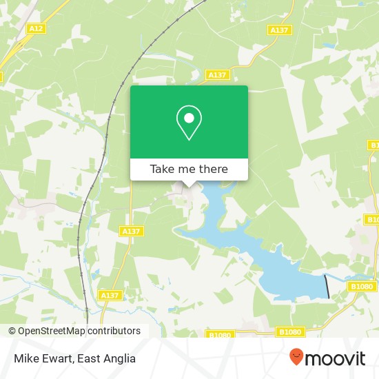 Mike Ewart map