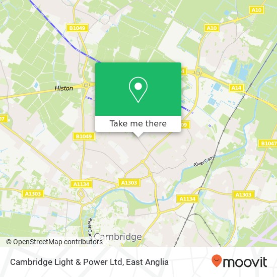 Cambridge Light & Power Ltd map