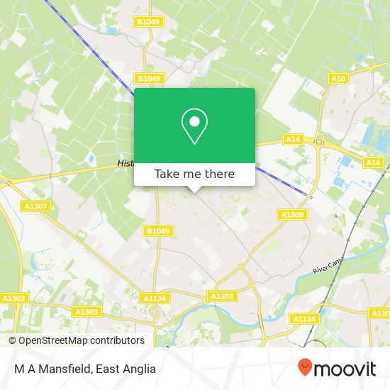M A Mansfield map