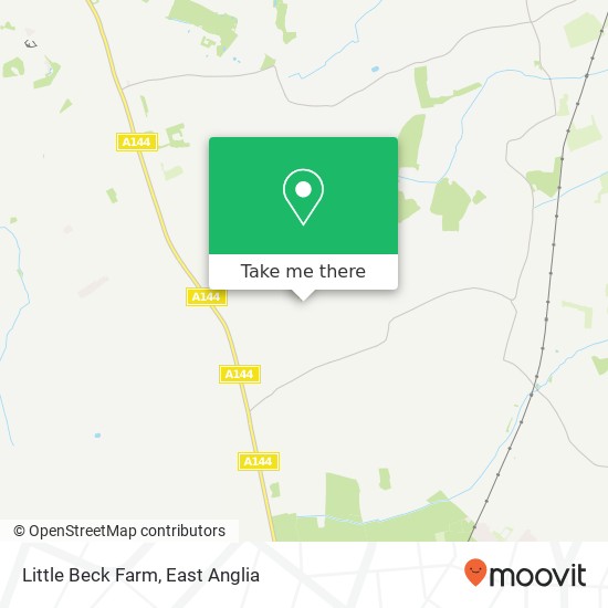 Little Beck Farm map