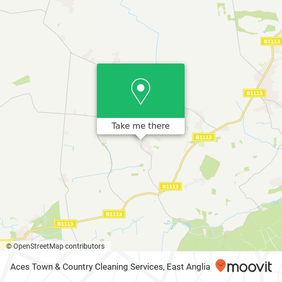 Aces Town & Country Cleaning Services map