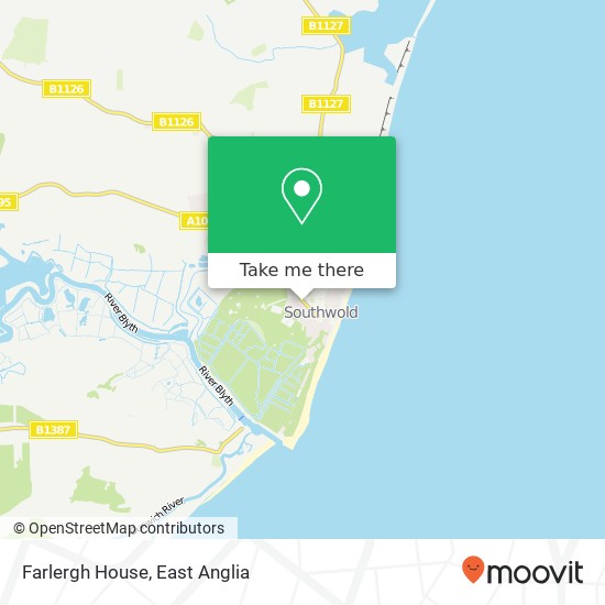 Farlergh House map