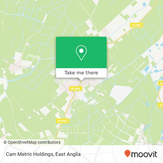 Cam Metric Holdings map