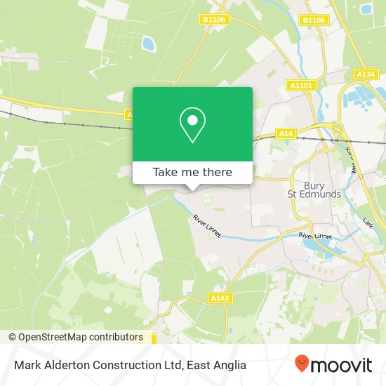 Mark Alderton Construction Ltd map