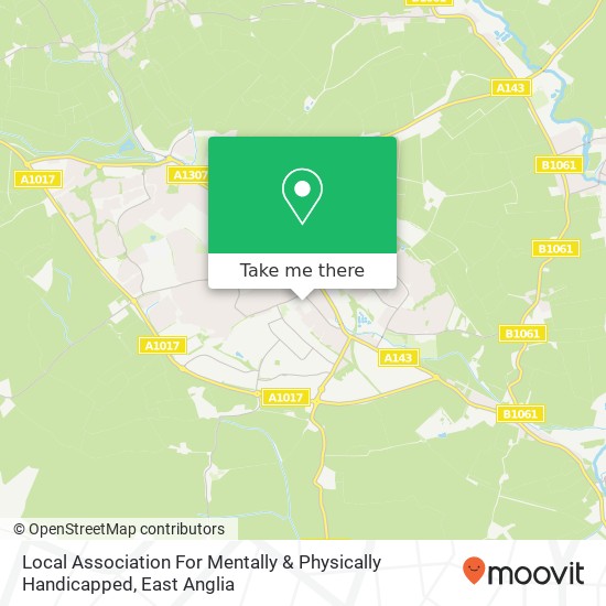 Local Association For Mentally & Physically Handicapped map