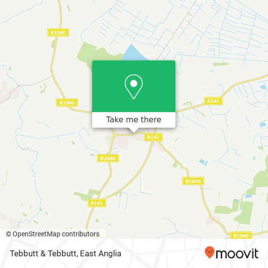 Tebbutt & Tebbutt map