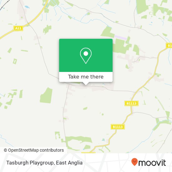 Tasburgh Playgroup map
