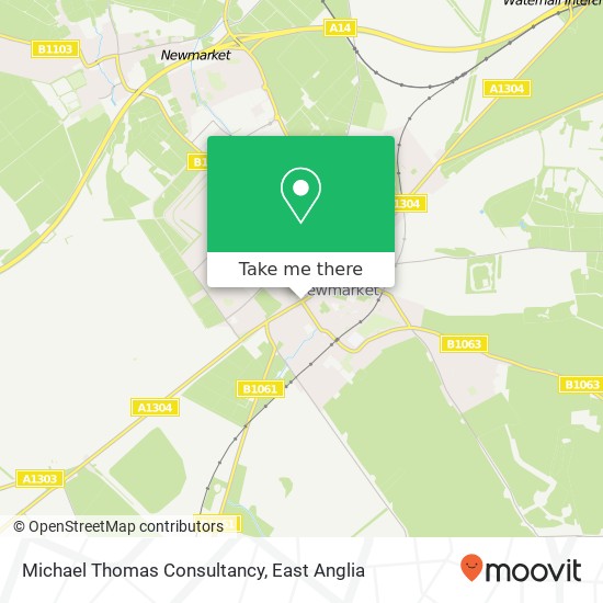 Michael Thomas Consultancy map