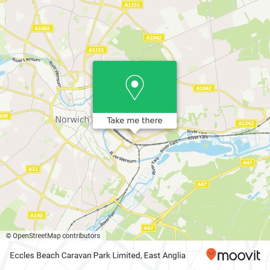 Eccles Beach Caravan Park Limited map